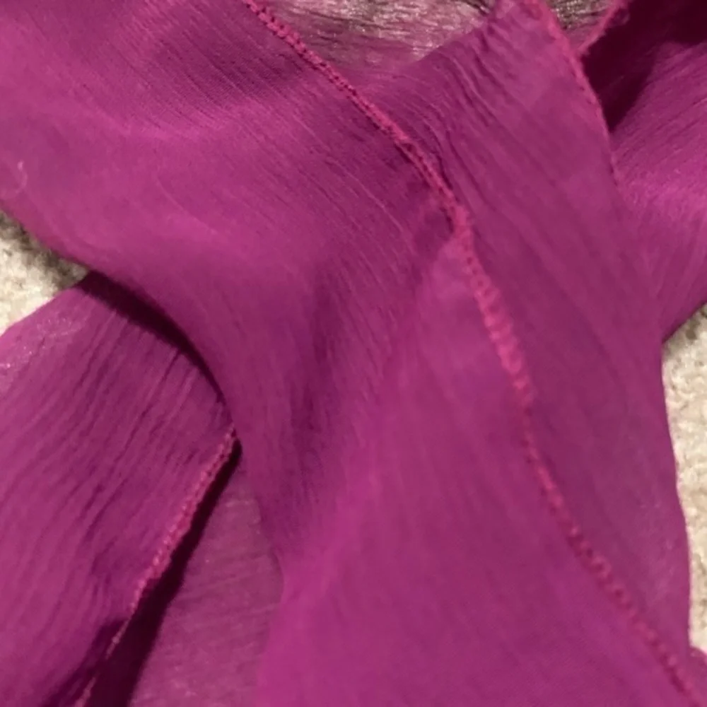 Purple Head Band Tie Wrap - Picture 5 of 7